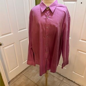 Roberto Cavalli Purple and Orange Men's Shirt